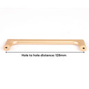 Gold Zinc Kitchen Cabinet Handles Drawer Bar Handle Pull 128mm-3