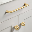 Gold Zinc Kitchen Cabinet Handles Drawer Bar Handle Pull 192mm-5