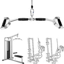 86cm Tricep Press Solid Pulldown Bar Cable Machine Revolving LAT Pull down Bar Rotating Curl Bar-4
