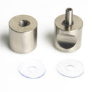 Shower Glass Door Knob Bathroom Back-to-Back Handle Pull 304 Brushed-4