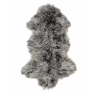 Interior Ave - Mongolian Fur Throw - 90CM - Charcoal Snow-1