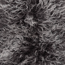 Interior Ave - Mongolian Fur Throw - 90CM - Charcoal Snow-2