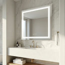 Interior Ave - 80 x 80cm Square Frameless LED Bathroom Mirror-1