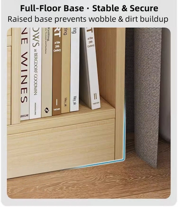 2x bedside table set wooden drawers lockable storage bedroom furniture