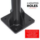 800kg Electric Hoist Winch Crane 12V Swivel Car Truck UTE Lift 360° Pick Up-4