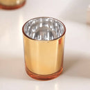 10 Pack Gold Votive Tealight Candle Holders Valentines Day Mercury  Wedding Decor Glass Candlestick Party Decorations Bridal Baby Shower Event-5