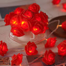 Red Rose battery string fairy light - party night light wedding decoration-7
