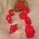Red Rose battery string fairy light - party night light wedding decoration-4