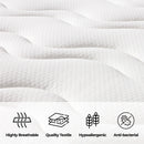 ChiroSleep Orthopaedic Euro Top Pocket Spring King Mattress-12