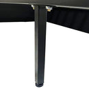 Camelia Queen Size Bed Frame Pink Velvet Upholstery High Headboard Quality Slats Metal Structure-5