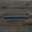 Bedside Table 2 drawers Night Stand Solid Wood Acacia Storage in Chocolate Colour-9