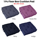 1 Pc Floor Box Cushion Pad 40 x 40+ 8 cm Navy-2
