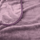 J Elliot Home 800GSM Luxury Winter Thick Mink Blanket Grape King-3