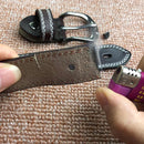 Classic Leather Belts for Women, Joyreap Genuine Leather Womens Belts Alloy Pin Buckle (Red)-4