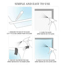 3M Privacy Glass Film Sticker Static Cling Window Decals Glass Film(Begonia,60*300cm)-6