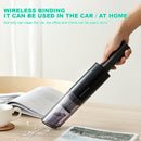 Wireless Charge 6000Pa Suction Powerful Portable Car Vacuum Cleaner Home Duster(Black)-8