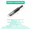 Wireless Charge 6000Pa Suction Powerful Portable Car Vacuum Cleaner Home Duster(White)-7