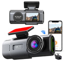 4K Dash Cam UHD 2160P WiFi Front Dashcam Night Vision Car Camera with 64GB Card-1