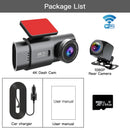 4K Dash Cam UHD 2160P WiFi Front Dashcam Night Vision Car Camera with 64GB Card-9