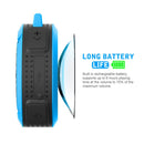 Portable Waterproof Wireless Mini Bluetooth Music Speaker (Red)-3