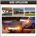 7 Pin Flat Plug to 12 Pin Flat Female Socket Adaptor Trailer Caravan Connector-11