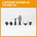 400W Drain Cleaner Electric Eel Rigid Plumbing Sewerage Pipe Machine 6 Cutters-8