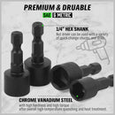 Swanlake 20Pcs Garden Tools Power Nut Driver Set Impact Drill SAE and Metric(will be no tracking)-6