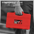 SEDY 10Pc Wheel Lock Removal Tool Kit Wheel Locking Nut Key Remover Kit With Box-9