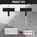 2packs x 6Pcs Tyre Repair Kit Tire Puncture Emergency Tools Set Motorcycle Bike Car AU-3