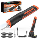 HORUSDY 8W 4V Max Cordless Soldering Iron Rechargeable with Lithium-Ion Battery-1