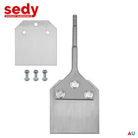 25cm Floor Scraper Tile Glue Removal Chisel Remove Tile Thinset Scaling Chisel - 0