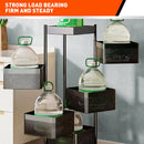 Removable Kitchen Trolley Cart Vegetable Storage Organiser Holder Rotating Rack-7