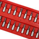 46Pcs Screwdriver Wrench Socket Set Ratchet Screwdriver Bit Torx Car Repair Tool-3