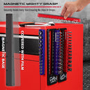 SEDY Magnetic Socket Holder Organizer Set Detachable 1/4 Drive Metric SAE Tool-4