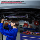 SEDY Magnetic Socket Holder Organizer Set Detachable 1/4 Drive Metric SAE Tool-9