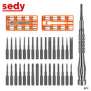 33 PC PRECISION SCREWDRIVER SET BITS PHILIP FLAT SLOTTED TORX HEX ELECTRONIC FIX-1
