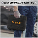 ELEAD 33Pcs Ratchet Wrench Set SAE Metric Wrench Phillips Slotted Bits Adapter-9