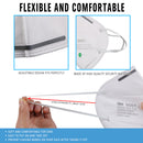 50pc/bag 3M Face Mask AS/NZS 1716 P1 9001 Protective Dust Mask Respirator AU Stock-5