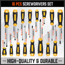 57-Piece Magnetic Screwdriver Set Slotted Phillips Bit Hex Pozidriv Torx Key Bit-4