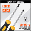 57-Piece Magnetic Screwdriver Set Slotted Phillips Bit Hex Pozidriv Torx Key Bit-7