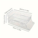 Double Tier Drinks Organiser Drawer Shelf Storage Rack Beverage Dispenser Holder-3