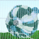 Hanging Warm Cotton Nest Hammock Cozy Bed for Parrots and Other Bird Species - Blue-11