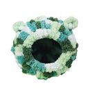 Hanging Warm Cotton Nest Hammock Cozy Bed for Parrots and Other Bird Species - Blue-7