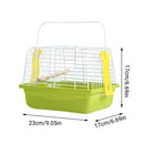 Portable Parrot Exterior Cage Small Bird Cage Outdoor Flight Cage for Pets-3