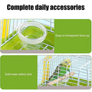 Portable Parrot Exterior Cage Small Bird Cage Outdoor Flight Cage for Pets-4