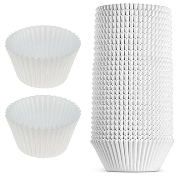 Patty Pans Muffin Cases Choc 600/Pk Cake Boards Cupcake Liners Boxes Baking Cups - 600PCS-4.5CM - 0