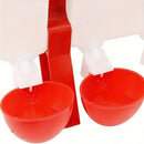 10L Chicken Poultry Automatic Drinking Tank Drinker Feeding Pot Water Dispenser-10