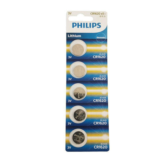 5-20Pcs Philips Cr1220 Cr1616 Cr1620 Cr1632 Cr2016 Cr2025 Cr2032 Button Battery - CR1616-20PCS