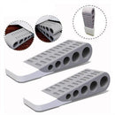 3Pcs Rubber Grip Wedge Door Stoppers Floor Carpet Heavy Duty Door Stop Security-8