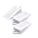3Pcs Thick Rubber Wedge Door Stoppers Floor Carpet Heavy Duty Door Stop Security - Grey-6